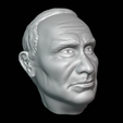 0002.png Vladimir Putin Head detailed 3D printable