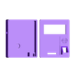 Carcasa( Lector de huella y LCD,Teclado,Zumbador ).stl Fingerprint reader housing