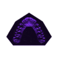 superiore.stl Dental Orthodontic Study Model with  Bases