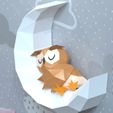 zz.jpg OWL SLEEPING ON MOON