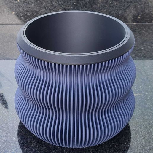 MODERN-PLANTER-L-VERSION.jpg Modern Wavy Planter (L-VERSION)