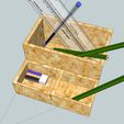 1.jpg PENCIL RULE HOLDER PENCIL WOODEN BOX PENCIL 3D RULE HOLDER PENCIL WOODEN BOX ERASER PEN draft