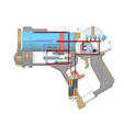 8.png Mei Gun - Overwatch - Printable 3d model - STL + CAD bundle - Personal Use