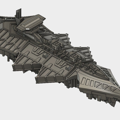Styx_class_mk3.PNG Free STL file Chaos cruisers (Mk3)・3D printable model to download