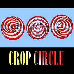 CROPCIRCLE4.jpg Free STL file Crop circle・3D print design to download
