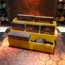 c5f4489c72500a7a1029ad87e650d9bf_display_large.jpg Free STL file Deck Organizer for Gloomhaven・3D printer model to download