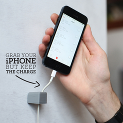 Capture_d__cran_2015-07-11___20.16.54.png Free STL file iPhone Wall Dock・3D print model to download