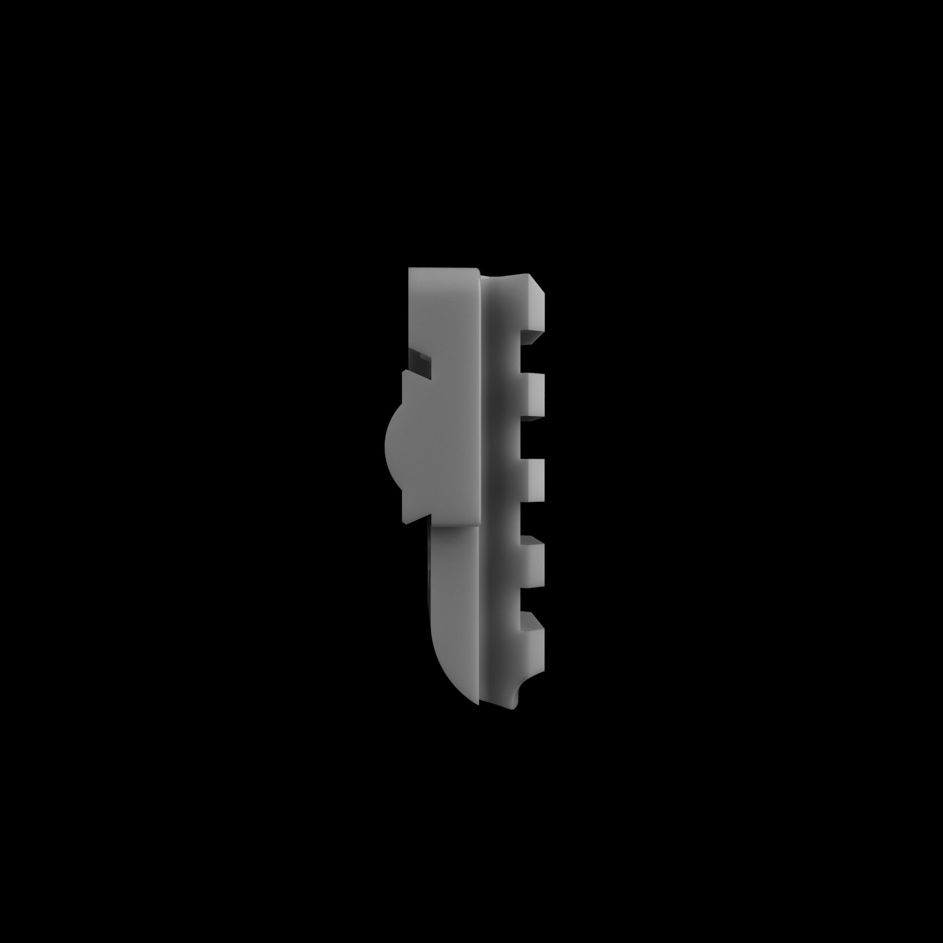 c8.300.jpg Free STL file VZ61 STOCK ADAPTER・3D printing template to download, Infrastructure_Airsoft_Parts
