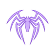 Unofficial Black Spiderman Game Logo (Half).STL Marvel’s Spider-Man 2 *Unofficial* Black Spider Logo