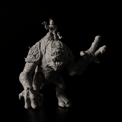 9.png Archivo STL Rancor and Boba Fett・Modelo de impresora 3D para descargar