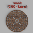 coaster-table-top-medal-5.png coasters and table top for resin or polyester 3d print -  cnc - laser - keychain