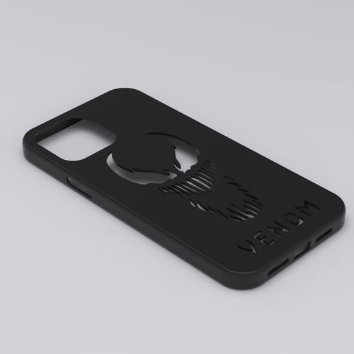 Stl File 3d Printed Venom Iphone 13 Pro Max Case Model To Download And 3d Print Cults