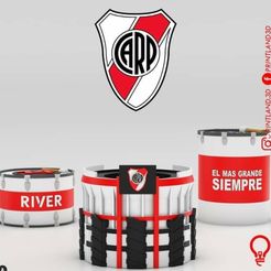 Screenshot_163.jpg STL file SET MATERO RIVER PLATE - PRINTLAND.3D・Model to download and 3D print
