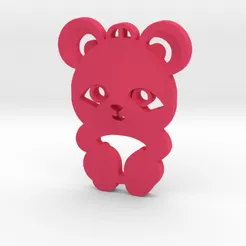 p1.webp Fichier STL Pendentif bébé panda・Idée pour impression 3D à télécharger