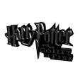 4.png 3D MULTICOLOR LOGO/SIGN - Harry Potter Movie Titles Pack