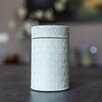 _MG_6825_carre.jpg Fichier STL gratuit Cylinder textured box・Objet pour impression 3D à télécharger