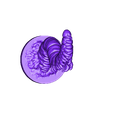 Fang_Worm.stl Клыкастый червь