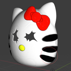 247572711_900286220602382_6246956487311524450_n.png Datei STL HALLO KITTY MASKE CHUCKY SERIE・Design für 3D-Drucker zum herunterladen
