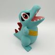 Totodile01.jpg POKEMON - TOTODILE (EASY PRINT NO SUPPORT)
