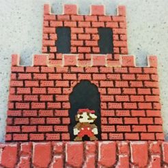 3D_printed_mario_bross.jpg STL-Datei Super Mario Bros World 1-1 kostenlos・Design für 3D-Drucker zum herunterladen