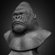 Silverback-Gorilla-Predator-sculpted-by-Yacine-BRINIS-002.jpg Silverback Gorilla