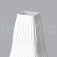 B_8_Renders_4.png Niedwica Vase B_8 | 3D printing vase | 3D model | STL files | Home decor | 3D vases | Modern vases | Floor vase | 3D printing | vase mode | STL