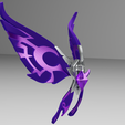 3.png Electro Crystalfly -- Genshin Impact Decoration -- 3D Print Ready