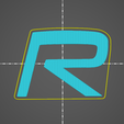 volvo_R_logo_promo1.png Volvo R logo badge emblem