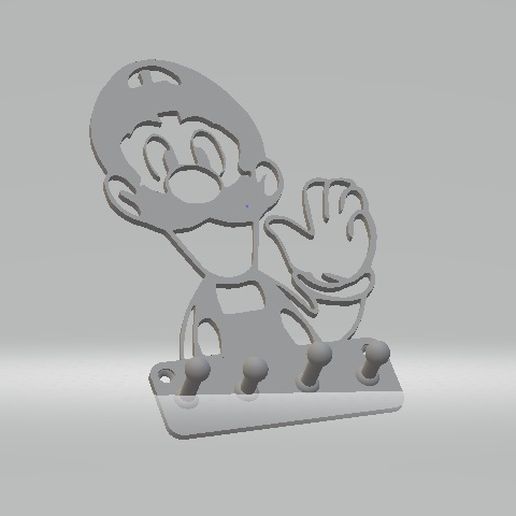 LUIGI HANGER 3D model