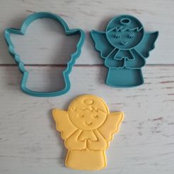 angel.jpg CORTADOR DE GALLETAS ANGEL- ANGEL COOKIE CUTTER