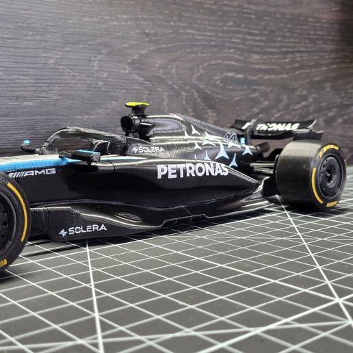 🚗 2024 Mercedes W15 - The last of Hamilton's Mercedes・ 3D File