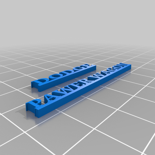 Dodge Pawer Wagon RC 1/10 - 3D model önizlemesi