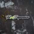 Fuck-Depression-Keychain-1.jpg F*ck Depression Keychain - JCreateNZ