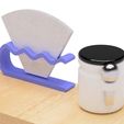 3.jpg STL-Datei Coffee filter holder kostenlos・Objekt zum Herunterladen und Drucken in 3D, EIKICHI