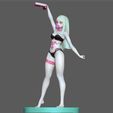 13.jpg REBECCA 3 CYBERPUNK EDGERUNNERS 2077 ANIME GIRL CHARACTER 3D PRINT