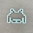 IMG_6250.jpeg PIXEL spaced invader alien COOKIE CUTTER CLASSIC VIDEO GAME
