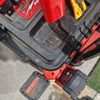 Milwaukee-M12-and-M18-Packout-battery-Mount-3d-print4.jpg Milwaukee Packout M18 and M12 Dual arm battery mounts