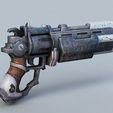 Sci_Fi_Handgun_1.jpg Sci-Fi Handgun 3D Model