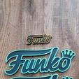 333561625_874483987177572_943030305756579404_n.jpg Funko Logo LARGE logo  / Cake Topper/ Party decor/ Funko pop decor / Gifts