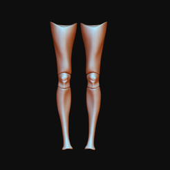 OBJ file Realistic Female Legs ♀️・3D printing model to download・Cults