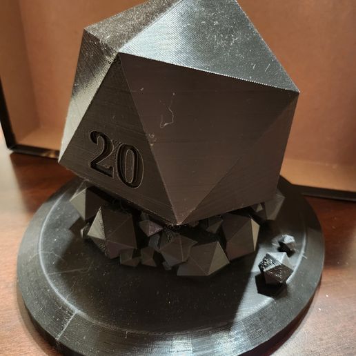 Phone/Tablet D20 Stand 3D model