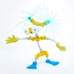 1.jpg Free STL file Ogo Burst・3D printing model to download