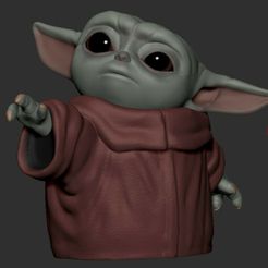 720X720-ejwkcvmx0ae6b9a.jpg Бесплатный 3D файл Baby Yoda・Модель 3D-принтера для скачивания