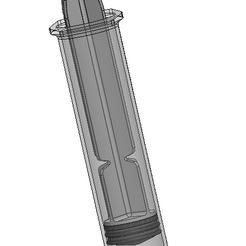 Seringe_CAD.png Free STL file 10 ml syringe・3D print object to download