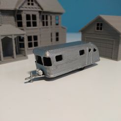 IMG_20230329_163819071.jpg STL file N-Scale Scenery - 'Spartan Manor' Trailer 1947 1:160 STL Files・3D printable model to download