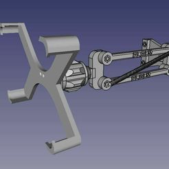 1.jpg Fichier STL FLSUN V400 Support pour Speederpad・Modèle à télécharger et à imprimer en 3D