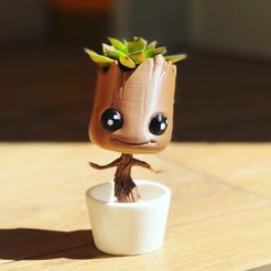 vasinho-baby-groot-decorativo-para-suculentas-e-cactos-suculenta.jpg STL file Baby Groot Extra Cute Dancing・3D print design to download