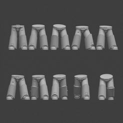 CHIRP_01_legs.jpg 3D file UPSCALED Chirpmaster legs・3D printing design to download