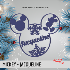 73.png STL file Christmas bauble - Mickey - Jacqueline・Template to download and 3D print, JDM_Studio