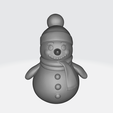 2.png bonhomme de neige - modèle 3d